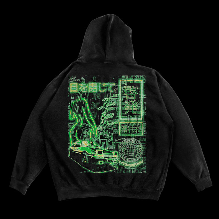 L$D Green Hoodie